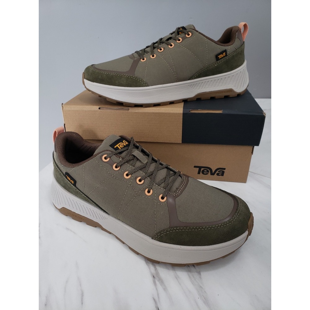 NEW SIZE 10 US Women's - Teva Women's Ellwood Sneaker Hiking Burnt Olive Green